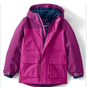 Lands End Kids Squall Waterproof Insulated Winter Parka - Size XL (14-16)
